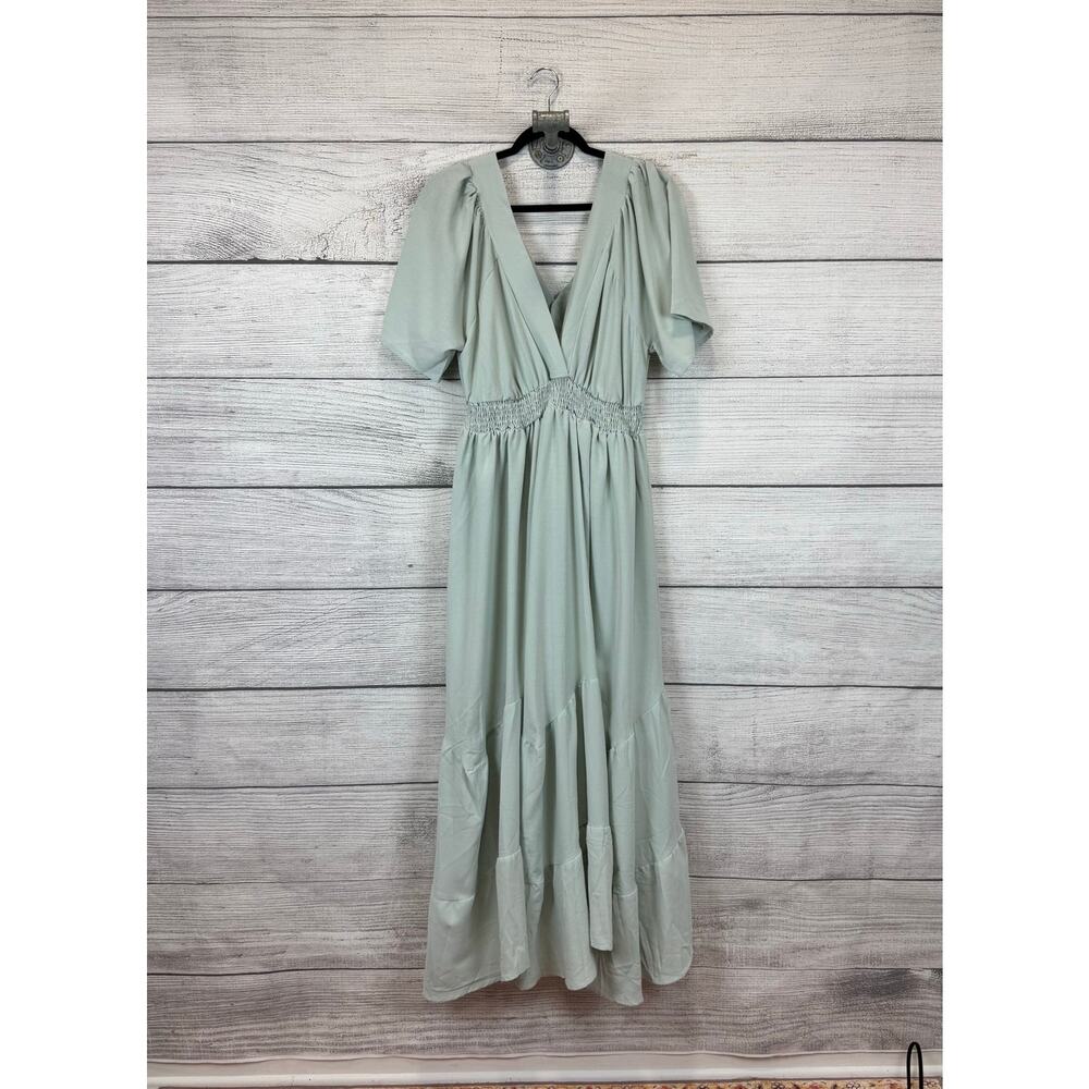 Baltic Born Sage Green Maxi Dress